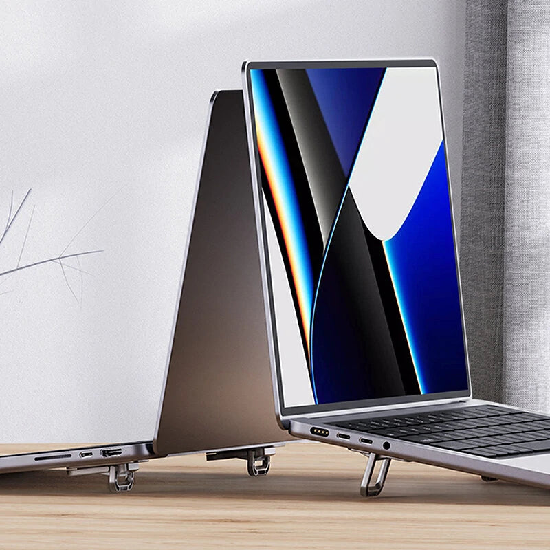 Hagibis ZN1 Foldable Laptop Stand for Desk Keyboard Stand Riser Portable Notebook Cooling Pad For Macbook Pro Air Universal Holder