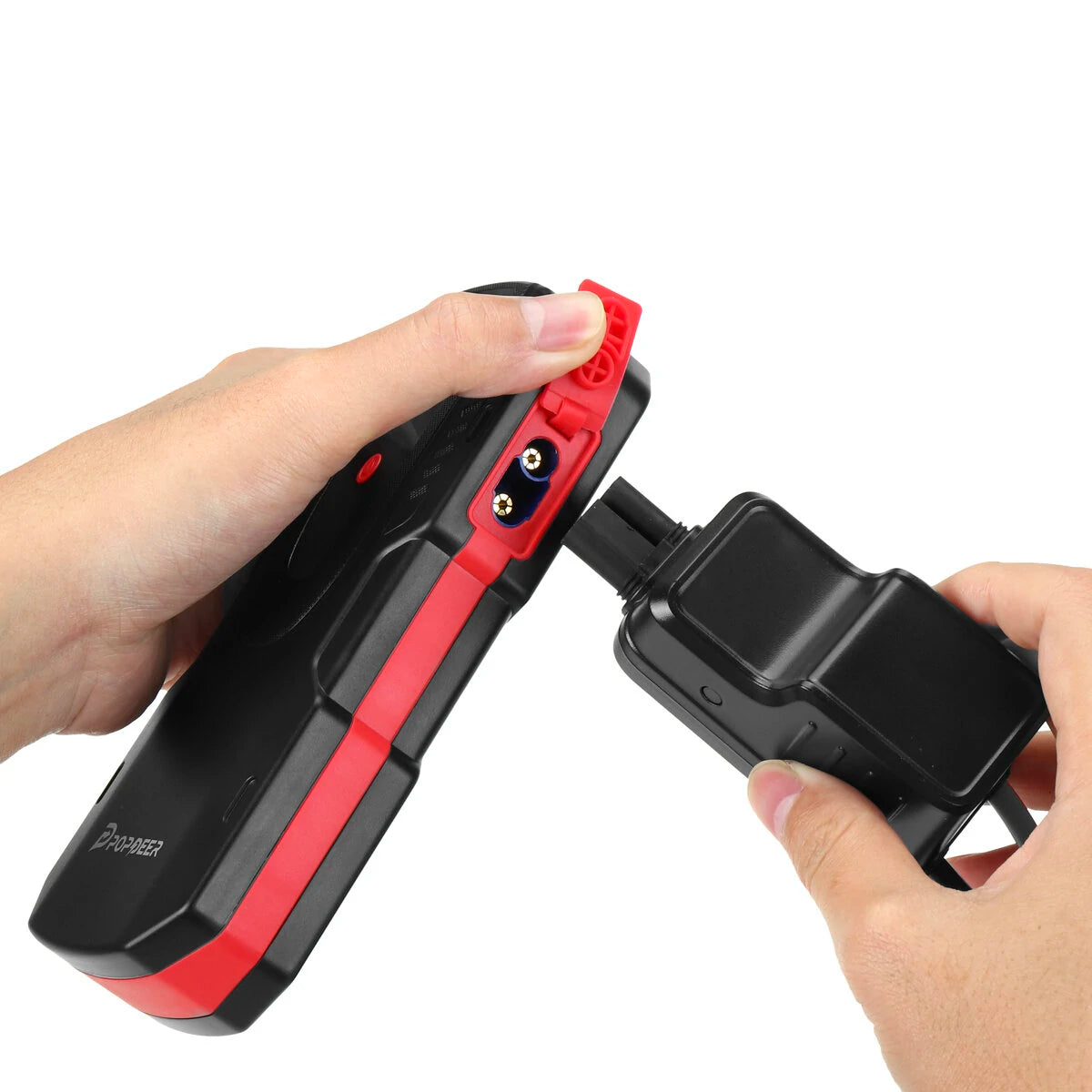 POPDEER PD-J03 Portable Car Jump Start 3000A Emergency Starting Power Supply Power Bank with Flashlight