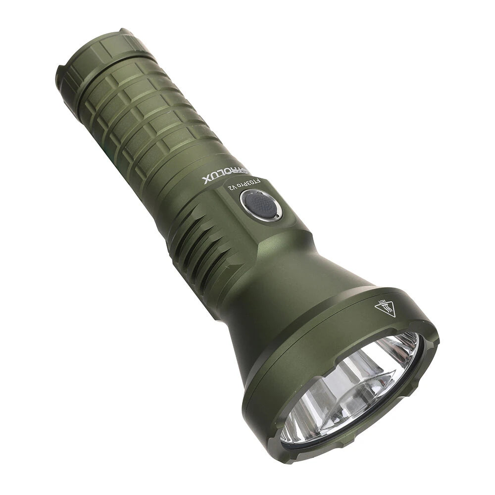 Astrolux FT03 Pro V2 SFT90X LED 6100LM 1411M High Lumen Thrower Flashlight USB-C Rechargeable Power by 26650 Battery Powerful LED Torch Upgraded High Performance Stepless Dimming LED Strong Search Light