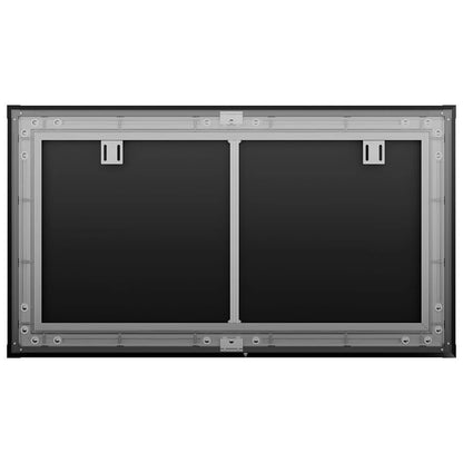 BlitzWolf BW-VS10 100-Inch 4K Narrow-border Projection Screen Gray Crystal Fixed Frame Home Theater for Panasonic Hisense JMGO Formovie Epson  Long focal Laser Projector