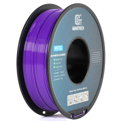 [EU/UK Direct]Geeetech PETG 3D Printer Filament 1.75mm 1kg/roll High Accuracy Clog-Free Bubble-Free Vacuum Sealed Compatible with FDM Printers
