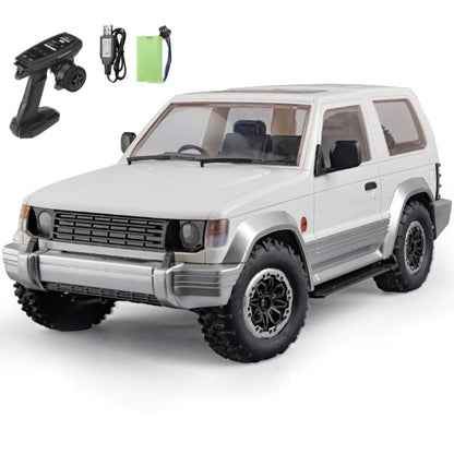 LDRC 1297 RTR Pajero 1/14 4WD RC Car LED Light Off-Road Truck Climbing Rock Crawler Full Proportional Vehicles Models Remote Control Toys