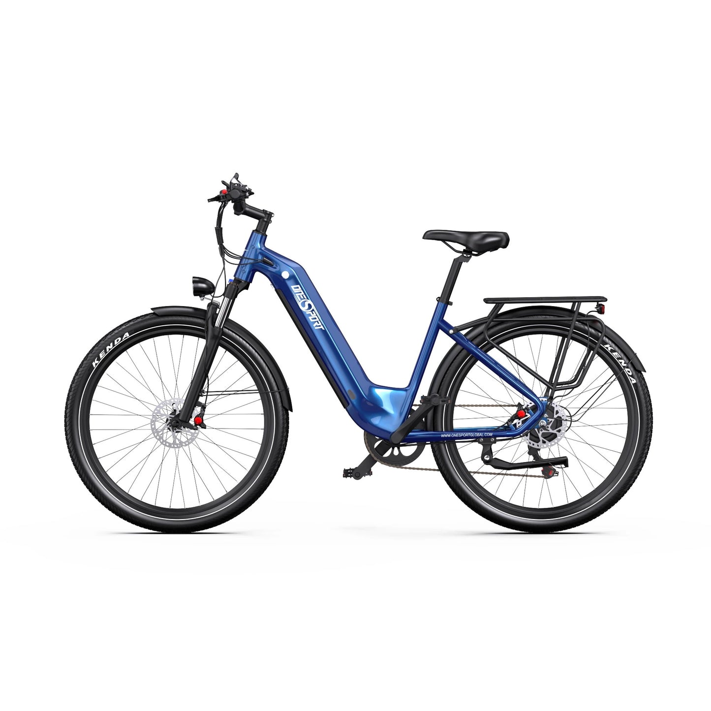 [EU DIRECT] Onesport OT05 Electric Bike 36V 18.2AH Battery 250W Motor Top Speed 25KM/H 27.5inch Tires 60-120KM Max Mileage 100KG Max Load Electric Bicycle