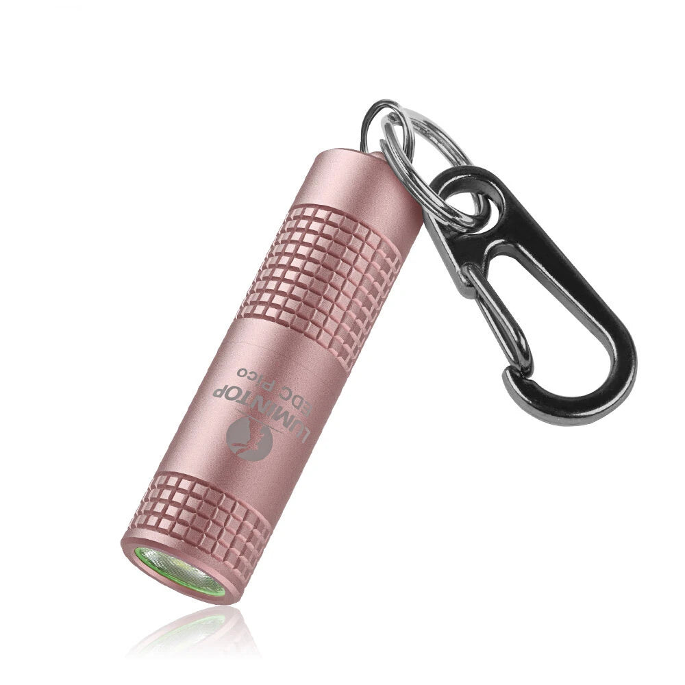 Lumintop EDC PICO 10280 Batteyr EDC Pocket Flashlight 130 Lumens 40 Meters LED Keychain Light USB Type C Charging Mini LED Torch