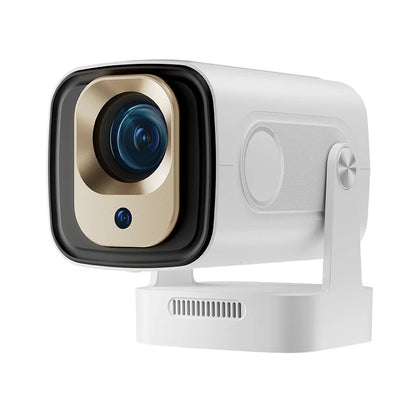HY260 PRO 1080P Smart LED Projector 4K Supported 200 ANSI Lumens 180 Free Projection Auto Focus WiFi-6&Bluetooth5.4 Android 11 Ultra Short Throw Projectors with Google Voice Remote Control