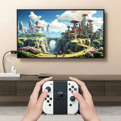 Hagibis SWC10 USB-C to HD Cable 8K 60Hz 4K 144Hz Switch 2 Steam Deck ROG Ally Screen Mirroring Adapter Cables with Support PD100W Fast Charging