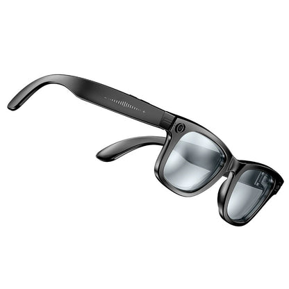 W610 AI Smart Glasses with HD Camera 8MP 32MP Interpolated WiFi bluetooth Call 3D Stereo Surround Sound Dual Noise Cancelling 35g IP65 Waterproof Smart Audio Glasses