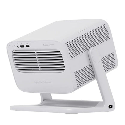 [Netfilx Certified]Wanbo Vali 1 Smart Gimbal Projector 200 Rotating 1080P FHD 900 ANSI Lumens Android TV 11 Auto Focus Keystone Correction Home Cinema Entertainment Streaming Player