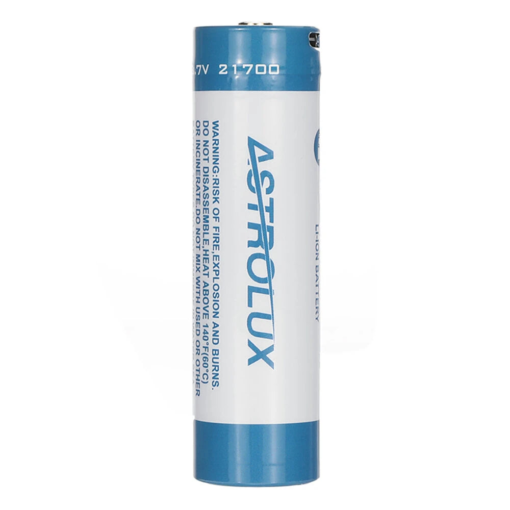 Astrolux C2150R Type-C Charging Port 21700 Battery 5000mAh 3.7V Rechargeable Li-ion Cell Pointed-top Deep Cycles High Drain Batteries For Flashlights RC Toys Home Tools