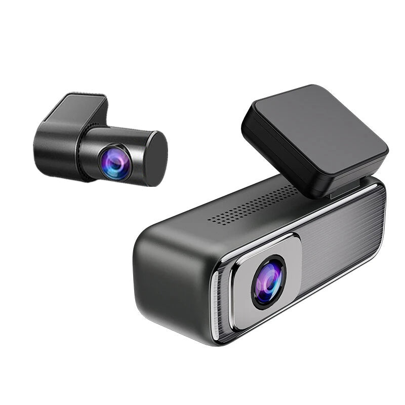 4K+1080P Dual Recording Dash Cam Invisible High-Definition Driving Recorder Front And Rear Dual Recording Screen Universal Hidden DVR Camera