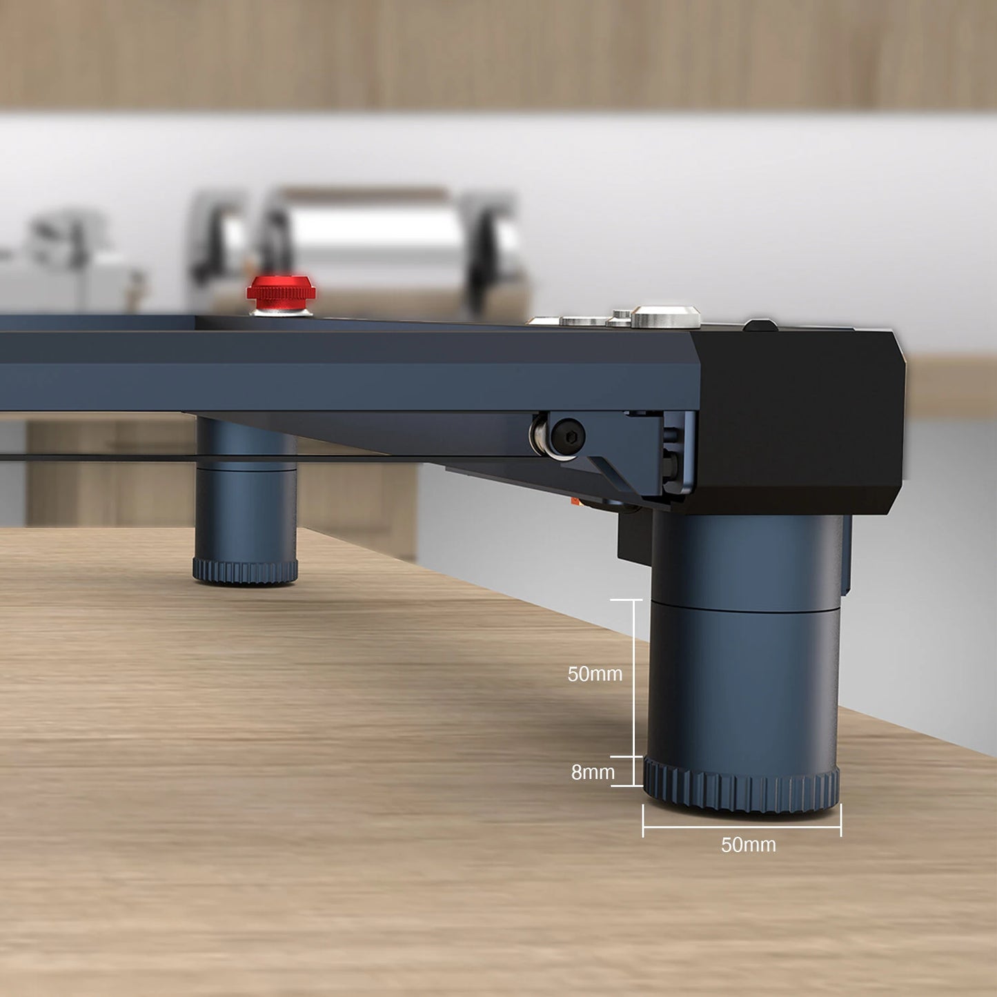 [EU/US Direct]LONGER Raiser for Laser B1 Engraver Height Raiser Adjustable Stackable Extension Columns 50mm Height Increase for Tall Objects and Cylindrical Engraving