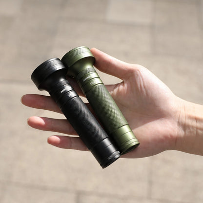 Astrolux ST06 6*LED 2800LM Super Bright Tactical Flashlight with 3000K 6500K Dual Color Temperature, Powered by 21700 Li-ion battery Compact EDC Flashlight Outdoor Outage Portable Mini Torch Survival Tools