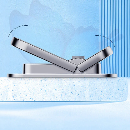 Hagibis ZN1 Foldable Laptop Stand for Desk Keyboard Stand Riser Portable Notebook Cooling Pad For Macbook Pro Air Universal Holder