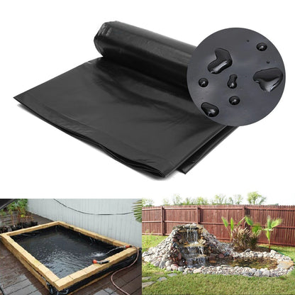 1.5X3M HDPE Pond Liner Heavy Duty Landscaping Garden Pool Cover Waterfall Liner Cloth