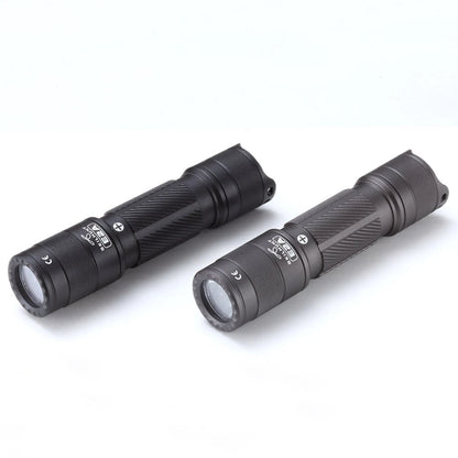 SKILHUNT E2A SST20 600LM Compact Pocket EDC Flashlight Mini LED Torch Keychain Light 14500 / AA