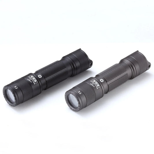 SKILHUNT E2A SST20 600LM Compact Pocket EDC Flashlight Mini LED Torch Keychain Light 14500 / AA