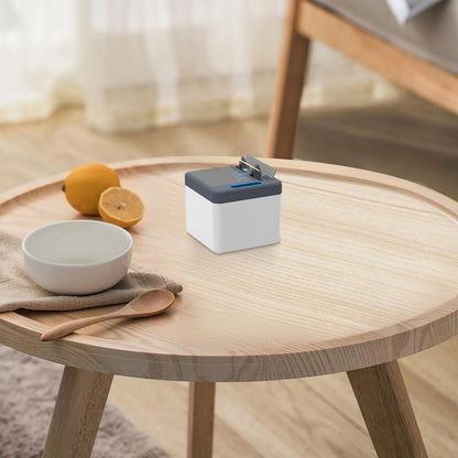 Automatic Toothpick Holder P0P-UP Toothpick Dispenser with Infrared Sensor Contactless Toothpick Dispenser with USB Charging for Living Rooms Kitchens Restaurants Shops Hotels