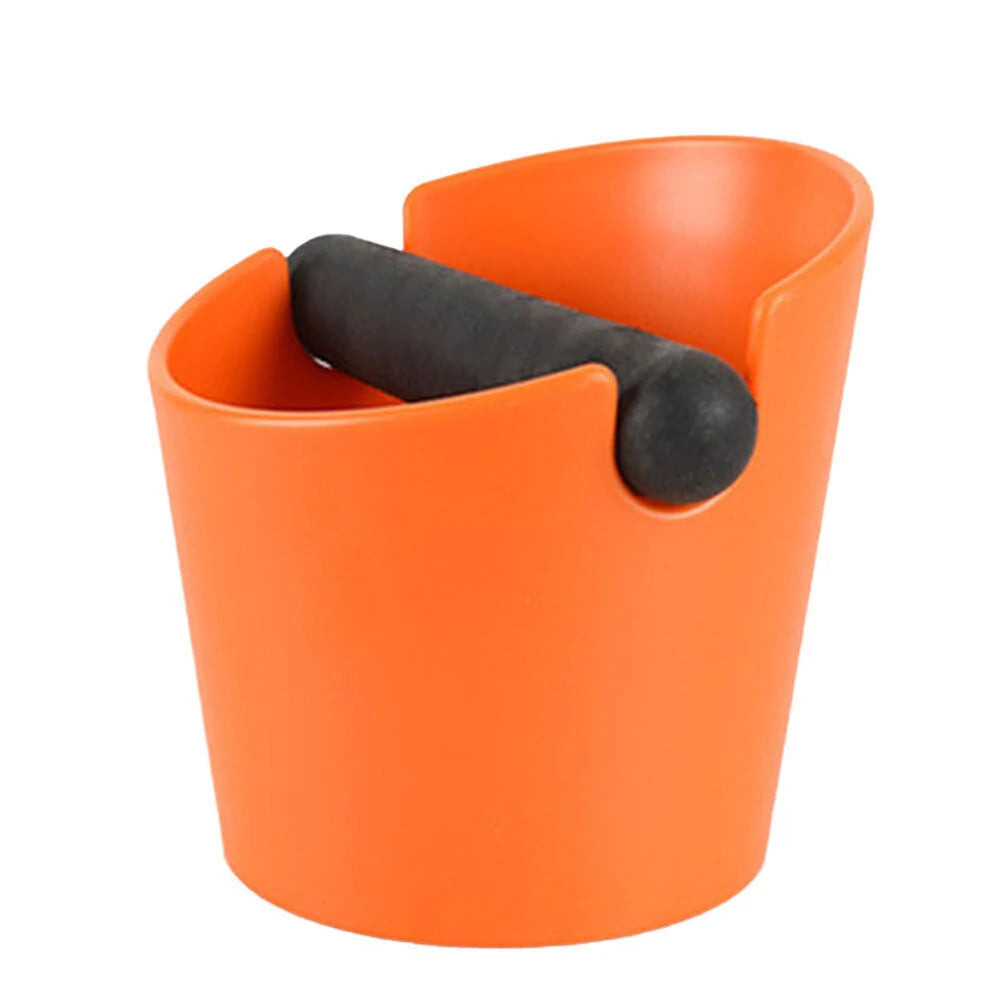 Plastic Coffee Slag Bucket Box Shock-Absorbent Portable Espresso Dump Bin Grind Waste Bin Anti-slip Removable Bar Coffee Accessories With Removable Knock Bar