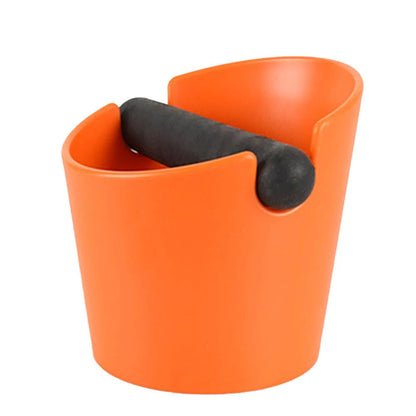 Plastic Coffee Slag Bucket Box Shock-Absorbent Portable Espresso Dump Bin Grind Waste Bin Anti-slip Removable Bar Coffee Accessories With Removable Knock Bar