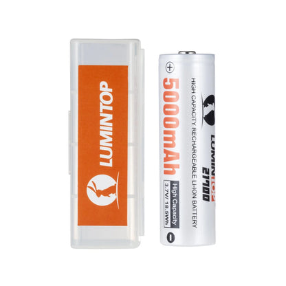 Lumintop 21700 Battery 5000mAh High Capacity Rechargeable Li-ion Cell 3.7V/18.5Wh Flashlight RC Home Tools Toys Batteries