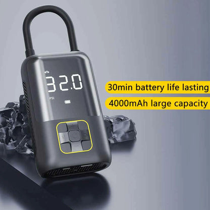 TUERBB T-AP71 150PSI Portable Cordless Inflatable Pump Car Air Compressor Tire Inflator with Digital Display