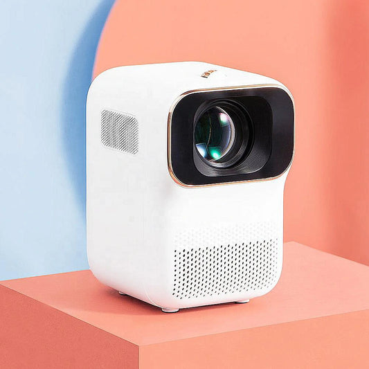 FENGMI Xming Q1SE LED Projector 1080P Resolution  250 Ansi Lumens Multiple Ports 120-Inch Screencast Built-in Speaker Rear Projection Home Theater Outdoor Movie