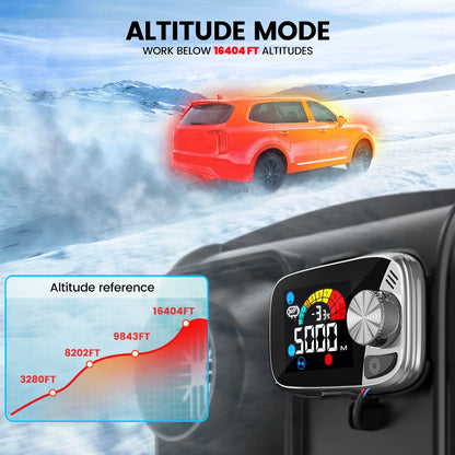 KROAK 5-8KW K-S 12V 24V Diesel Air Heater Thermostat With dapter For Van Trucks RV