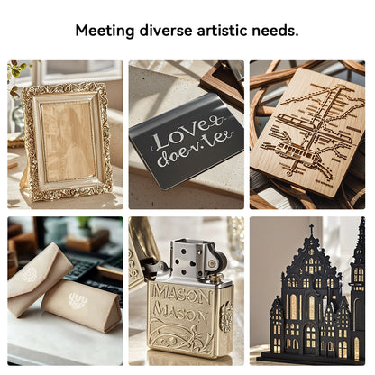 [EU/US Direct]LONGER Nano Slide Extension Rod Module Longer Engraving Platform 300mm Moving Distance 120x330mm Working Area Aluminum Alloy High Speed Type-C Connection Works with 300 Plus Materials Engraving Cutting Machine