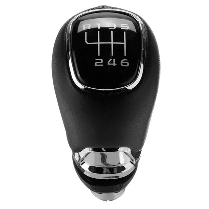 5 6 Speed Car Gear Shift Knob For Skoda/Octavia A7 MK3 2013-2017 PU Leather Manual Shifter Lever Handle Gear Stick