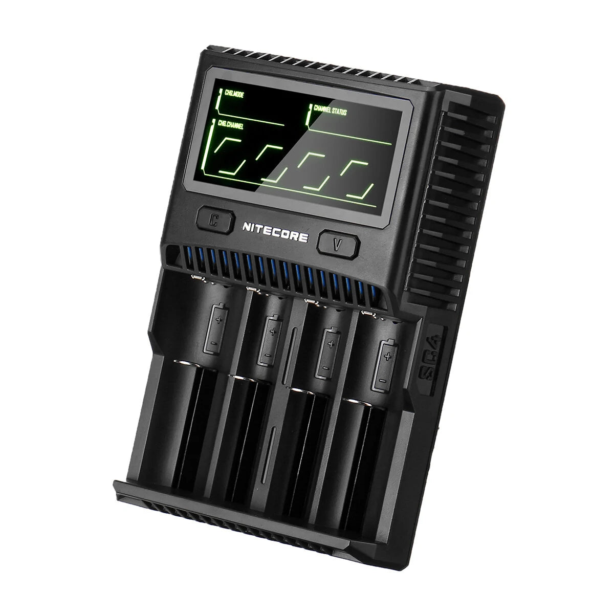 Nitecore SC4 3A Fast Charge LCD Intelligent Battery Charger Super for Li-ion IMR LiFePO4 Batteries For Flashlight RC Toys Home Tools