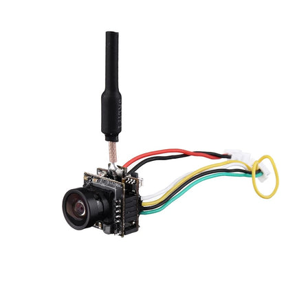 Eachine TX06 Mini AIO Analog FPV Camera & Transmitter, 700TVL 120 FOV, 5.8GHz 48CH 25mW Low Latency with Smart Audio/Pitmode for Tiny Whoop