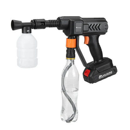 Cordless High Pressure Washer 52bar/754psi 400W Car Spray Cleaner Washing Machine 6 In 1 Water Sprayer EW-S02 21V/0.5A 12000mAh