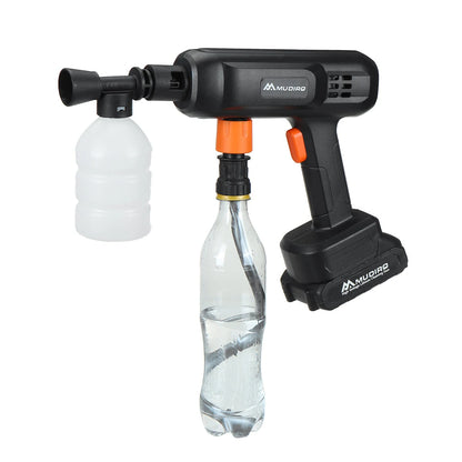 High Pressure Washer Cordless 500W 60bar/870psi Car Washing Spray Cleaner Machine 6 In 1 Water Sprayer EW-S03 21V/0.5A 15000mAh