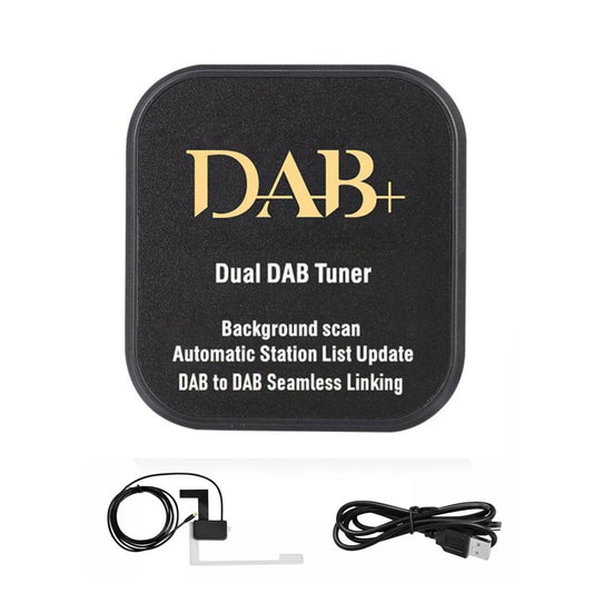 YUEHOO DAB-005 DAB/DAB+ Receiver Box Dual-band  High Sensitivity and Frequency Range Plug and Play