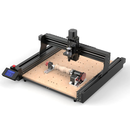 [EU/BR Direct]TWO TREES CNC 4th Axis Rotary Axis For TTC450 CNC Milling Machine 3-Jaw Chuck Structure Rotary Axis Clamp Diameter 4-60mm