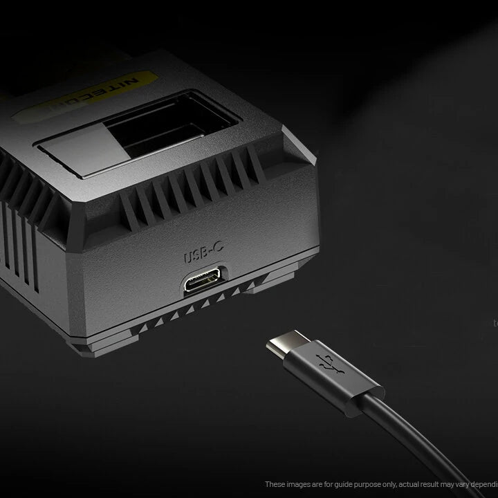 Nitecore Ci2 Dual Slot Universal Battery Charger For IMR/Li-ion Ni-MH/Ni-Cd 18650 21700 26650 AA AAA Battery Flashlight Home Tools RC Toys Cell Charger