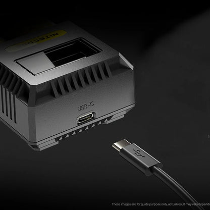 Nitecore Ci2 Dual Slot Universal Battery Charger For IMR/Li-ion Ni-MH/Ni-Cd 18650 21700 26650 AA AAA Battery Flashlight Home Tools RC Toys Cell Charger