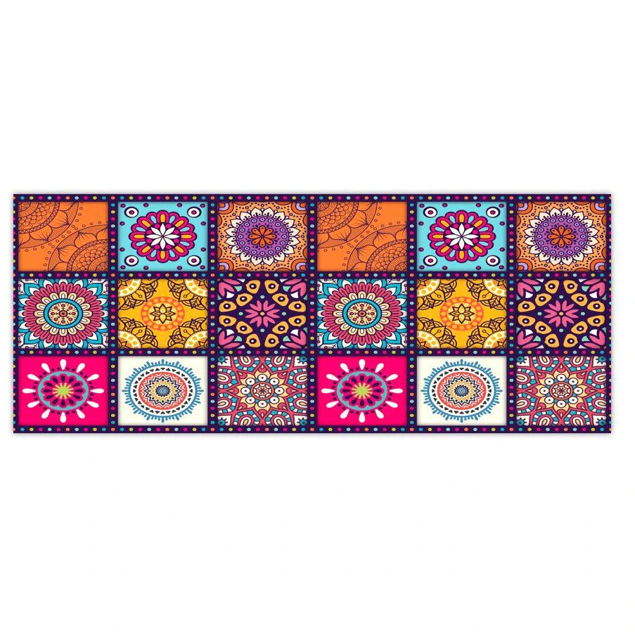 Floor Mat Rugs Non-slip Kitchen Home Bathroom Door Entrance Carpet Bohemian