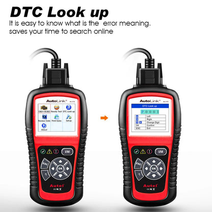 Autel AL519 OBD2 Scanner Diagnostic Tool Car Code Reader Escaner Automotriz Automotive Scanner Car Diagnostic