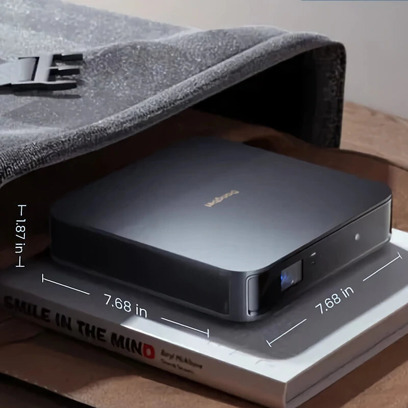 [EU/BR/AU Direct] Dangbei Atom First Google TV Laser Projector 1200 ISO lumens 1080P FHD Portable Projector ALPD Dolby Audio Built-in Dual 5W Speaker Auto Focus Keystone Correction Home Theater Beamer