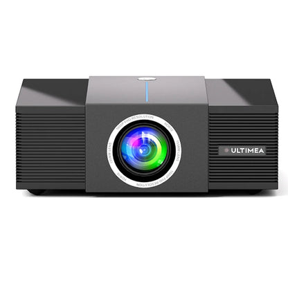 [EU Direct] Ultimea Apollo P60 LCD Smart Projector 900 ANSI Lumens 4K Supported Video Portable Projector with Dual Bass Speakers WiFi6+BT HDR10 Auto Algorithm Home Theater