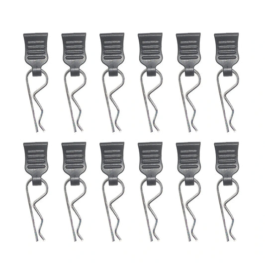 12PCS/20PCS/30PCS RC Car Parts Body Shell Clips Buckle for 1/20 1/24 Vehicles Models Spare Universal Accessories