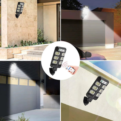 54LED Motion Sensor Solar Light Human Body Induction Garden Light Outdoor Waterproof Solar Outdoor Sensitive Motion Detection Street Lamp