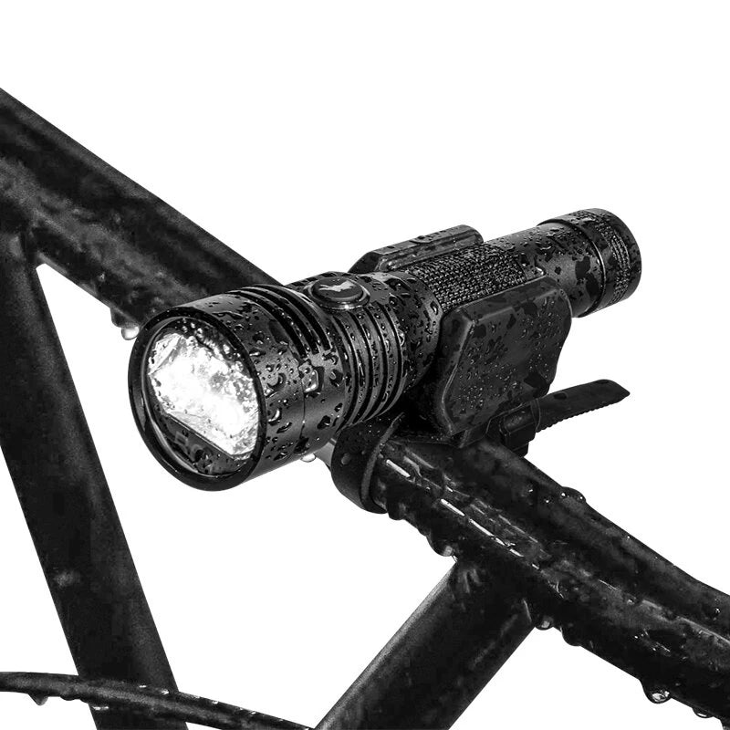 Lumintop B01 2in1 900LM 216m Bike Light LED Flashlight Anti Glare Bicycle Headlight with 21700 Battery USB Rechargeable Outdoor LED Torch Light