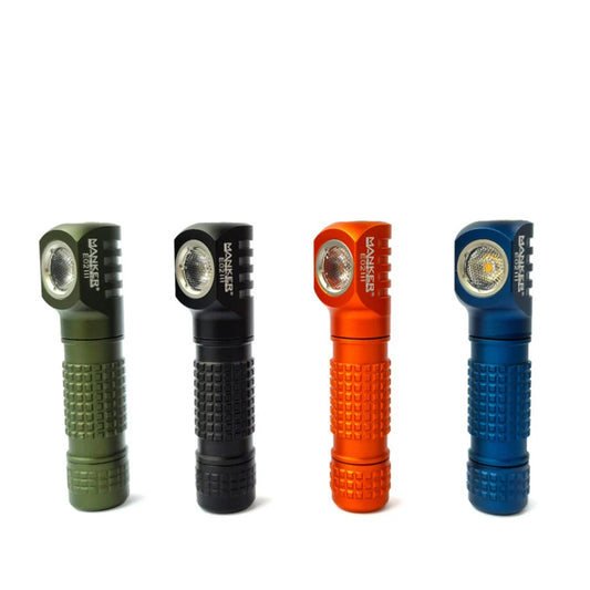 Manker E02 III 560 Lumen EDC Pocket Flashlight LED Torch Light 10440/AAA Battery Power Flashlight Mood Light with Magnetic Tail