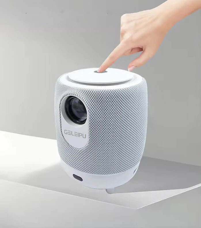 [EU Direct] Geleipu H9 Projector 5G-WIFI Cast Screen Android 11.0 OS System 150 ANSI Lumens Electronic Focus Keystone Correction 1+8G Home Theater