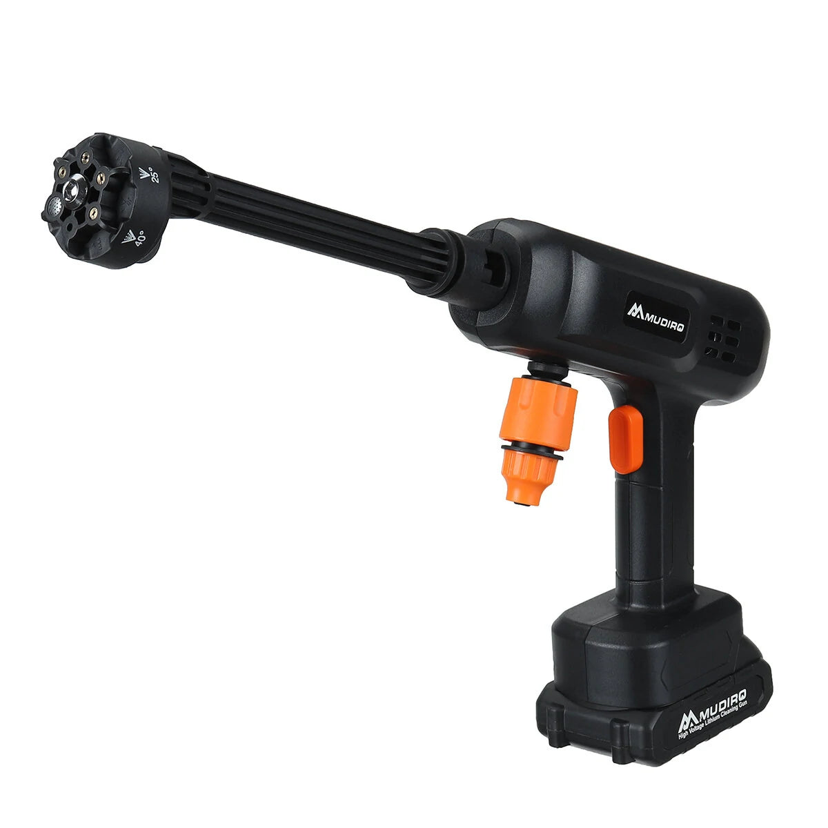 High Pressure Washer Cordless 500W 60bar/870psi Car Washing Spray Cleaner Machine 6 In 1 Water Sprayer EW-S03 21V/0.5A 15000mAh