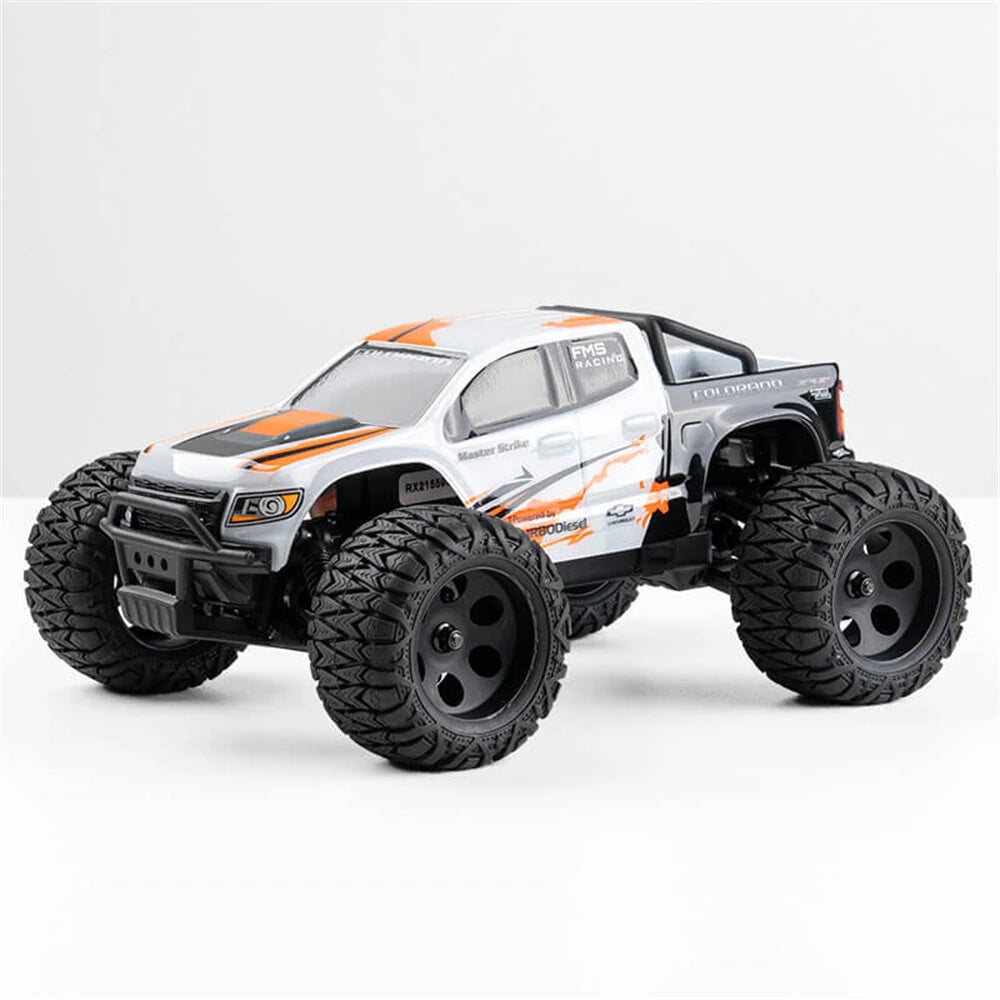 FMS 12421 FMT24 for Chevrolet RTR 1/24 2.4G 4WD RC Car Monster Truck Two Speed Off-Road Climbing Vehicles Models Toys