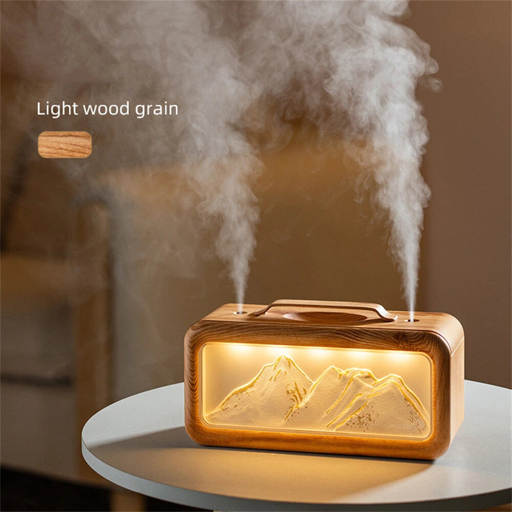 Tevorex Air Humidifier with Timer Essential Oil Diffuser with Night Lights Air Diffuser Humidifier for Large Bed Room Home Office