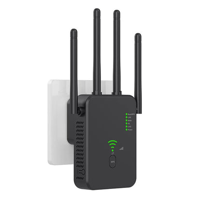 300Mbps 1200Mbps Wireless WiFi Repeater Wifi Signal Booster 2.4G/5G Dual-Band WiFi Extender 802.11ac Gigabit WiFi Amplifier WPS Router